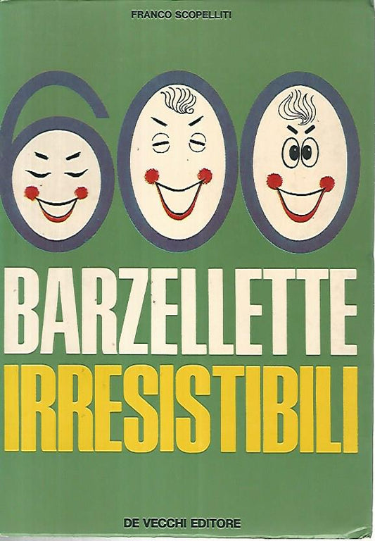 600 barzellette irresistibili - copertina