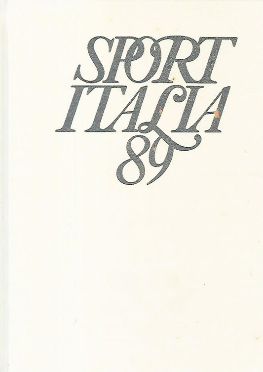 Sport Italia 89 - copertina