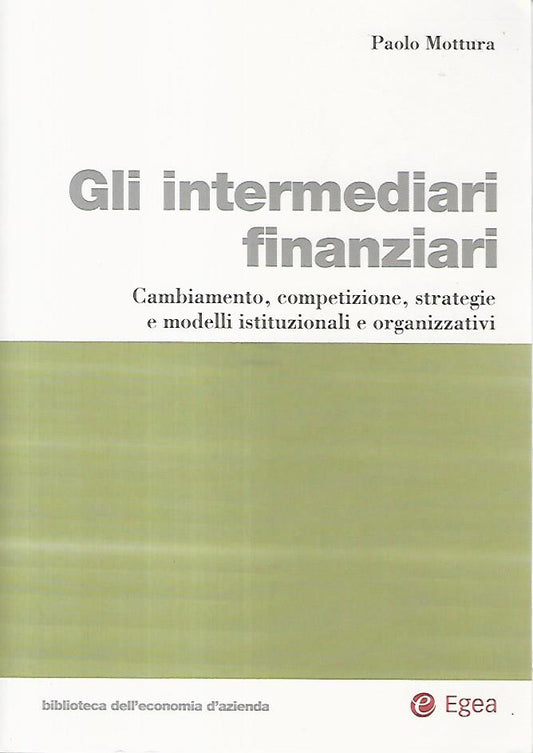 Gli intermediari finanziari - copertina