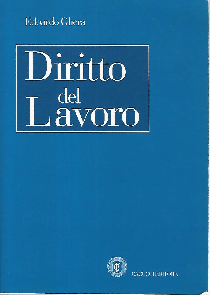 Diritto del lavoro - copertina