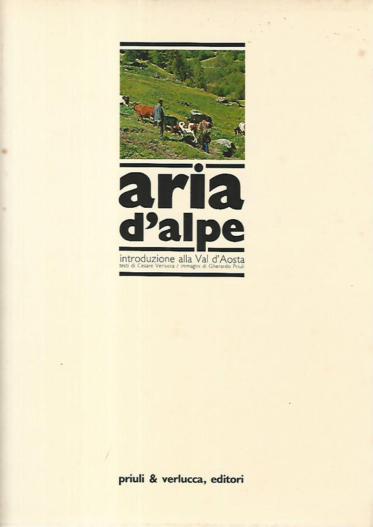 Aria d'alpe. Introduzione alla Val D'Aosta - copertina