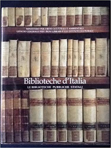 Biblioteche d'Italia. Le biblioteche pubbliche statali - copertina