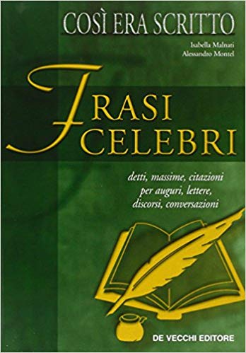 Così era scritto. Frasi celebri - copertina