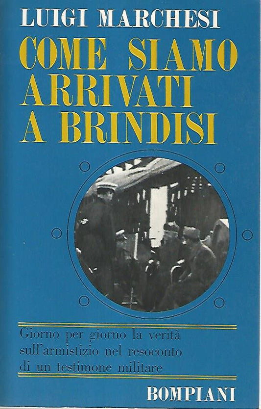 Come siamo arrivati a Brindisi - copertina