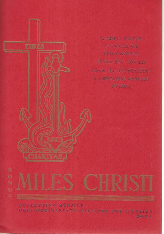 Bonus Miles Christi - copertina