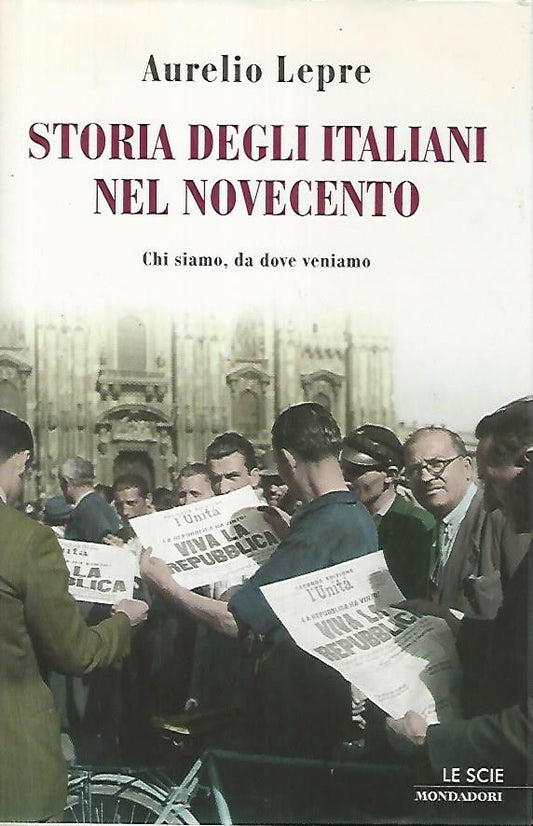 Storia degli italiani nel novecento - copertina
