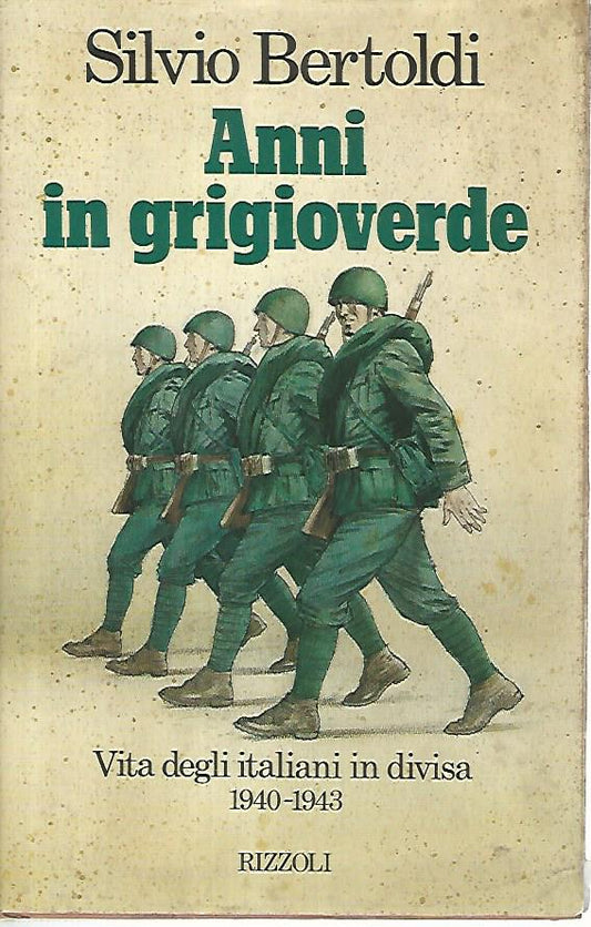 Anni in grigioverde - copertina