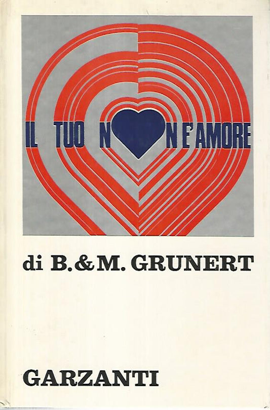 Il tuo non è amore - copertina