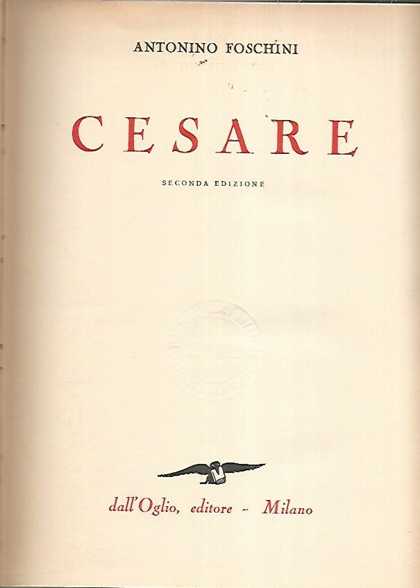 Cesare - copertina