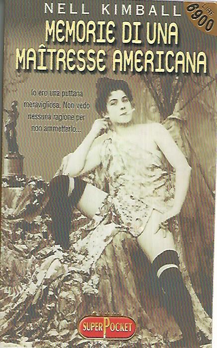 Memorie di una maitresse americana - copertina