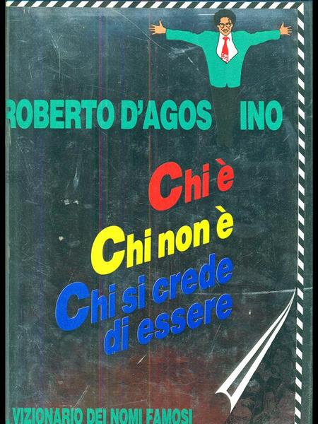 Chi è chi non è chi si crede di essere - copertina