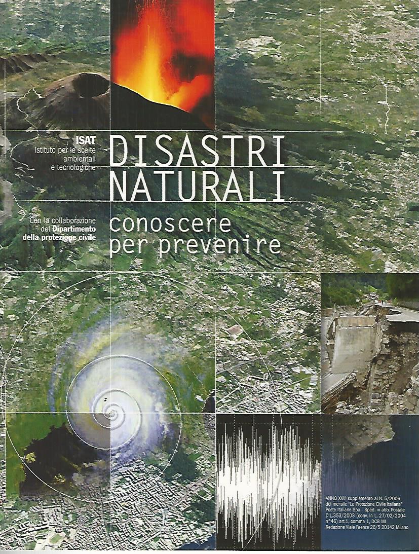 Disastri naturali. Conoscere per prevenire. - copertina