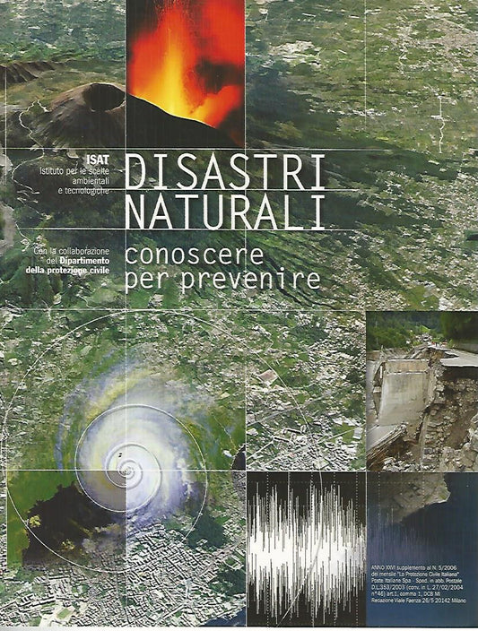 Disastri naturali. Conoscere per prevenire. - copertina