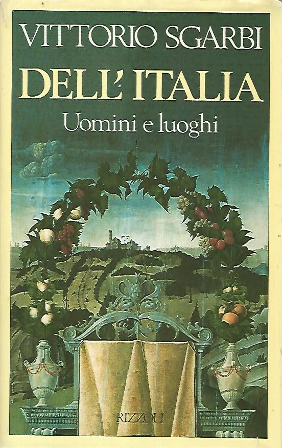 Dell'Italia. Uomini e luoghi - copertina