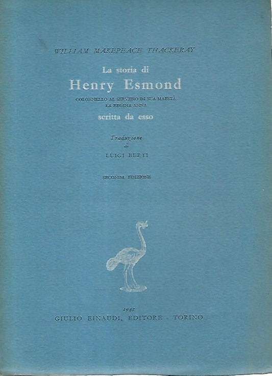 La storia di Henry Esmond - copertina