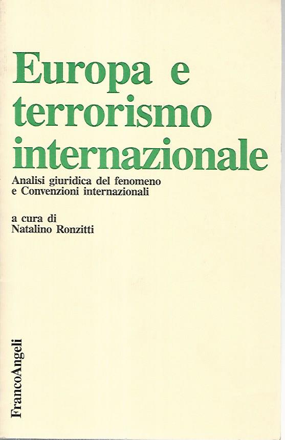 Europa e terrorismo internazionale - copertina