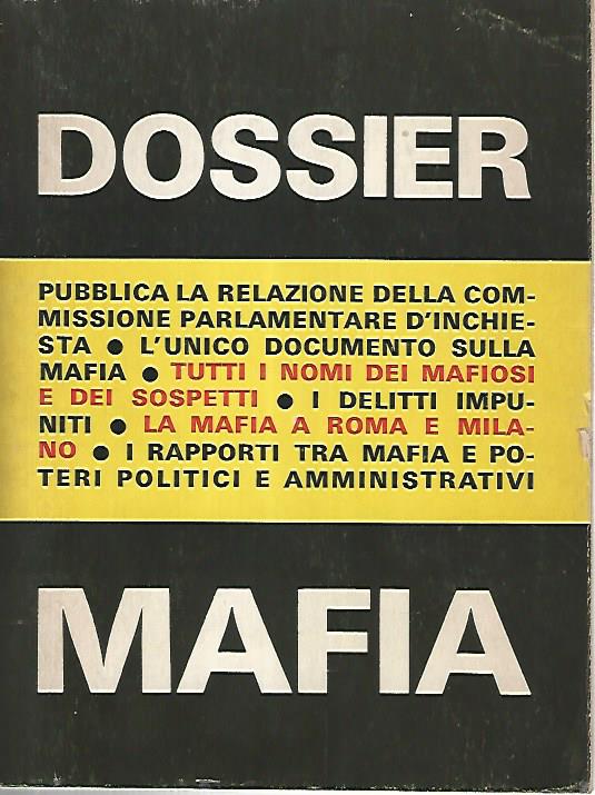 Dossier mafia - copertina