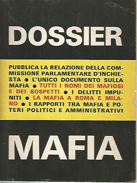 Dossier mafia - copertina
