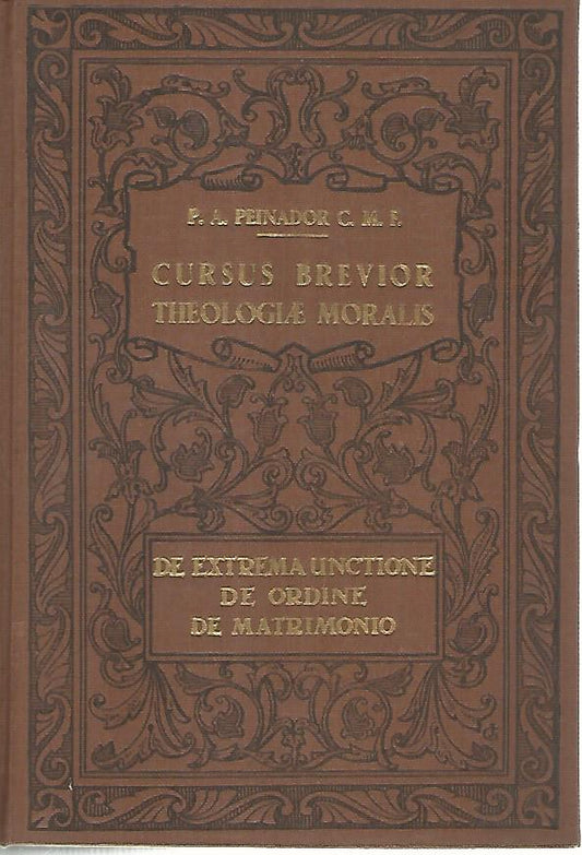 Cursus Brevior Theologiae Moralis - copertina