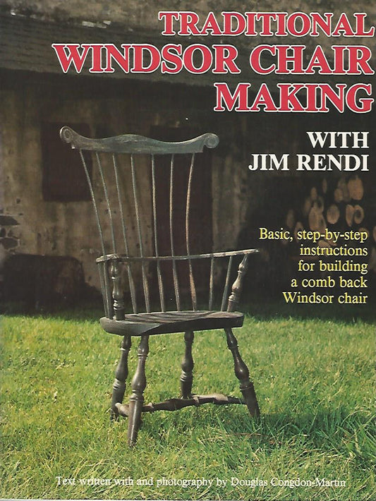 Traditional Windsor chair making - copertina
