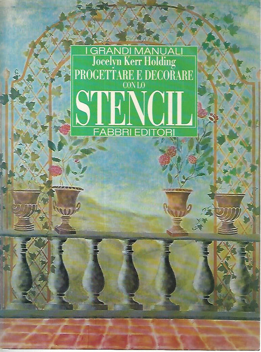 Progettare e decorare con lo stencil - copertina