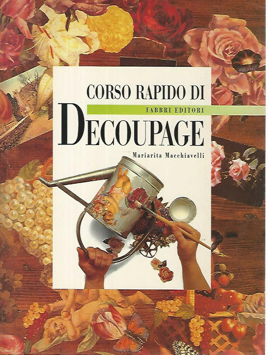 Corso rapido di decoupage - copertina