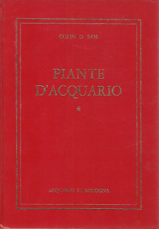 Piante d'acquario - copertina