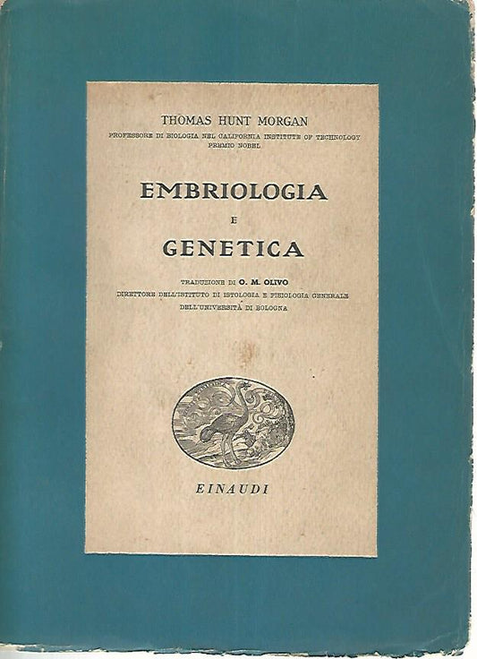 Embriologia e genetica - copertina