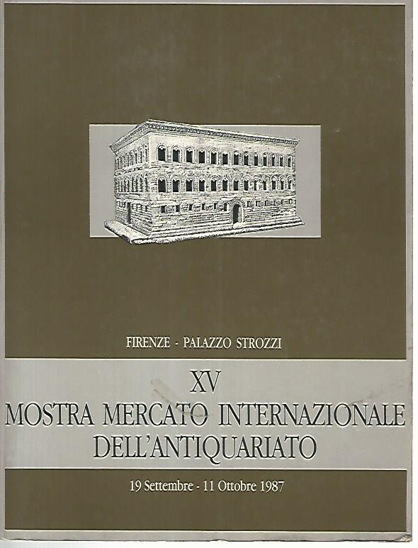 XV mostra mercato internazionale dell'antiquariato - copertina