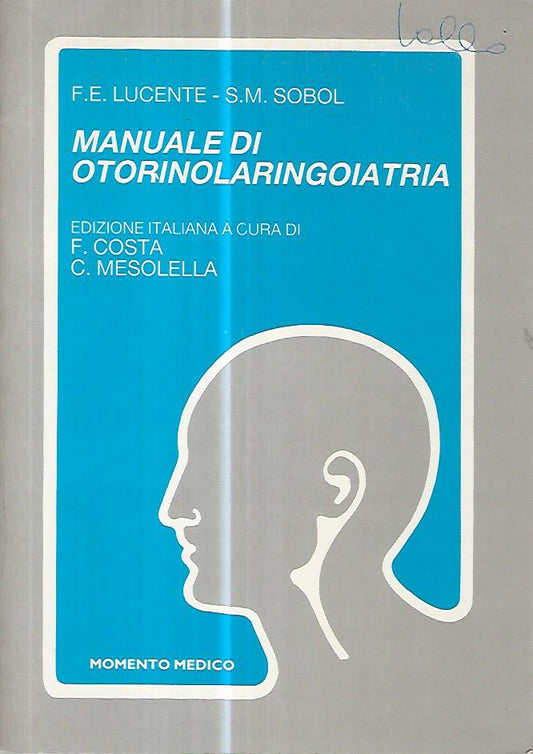 Manuale di otorinolaringoiatria - copertina