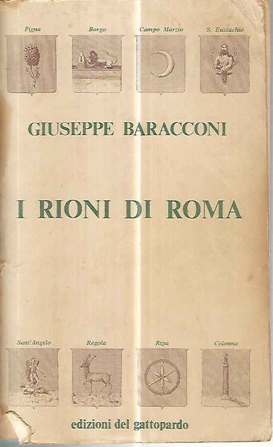 I rioni di Roma - copertina