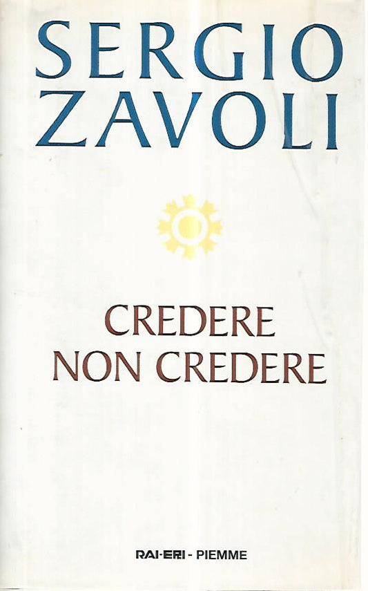 Credere non credere - copertina
