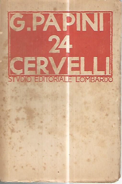 24 cervelli - copertina