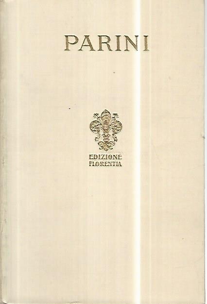 Poesie e prose - copertina