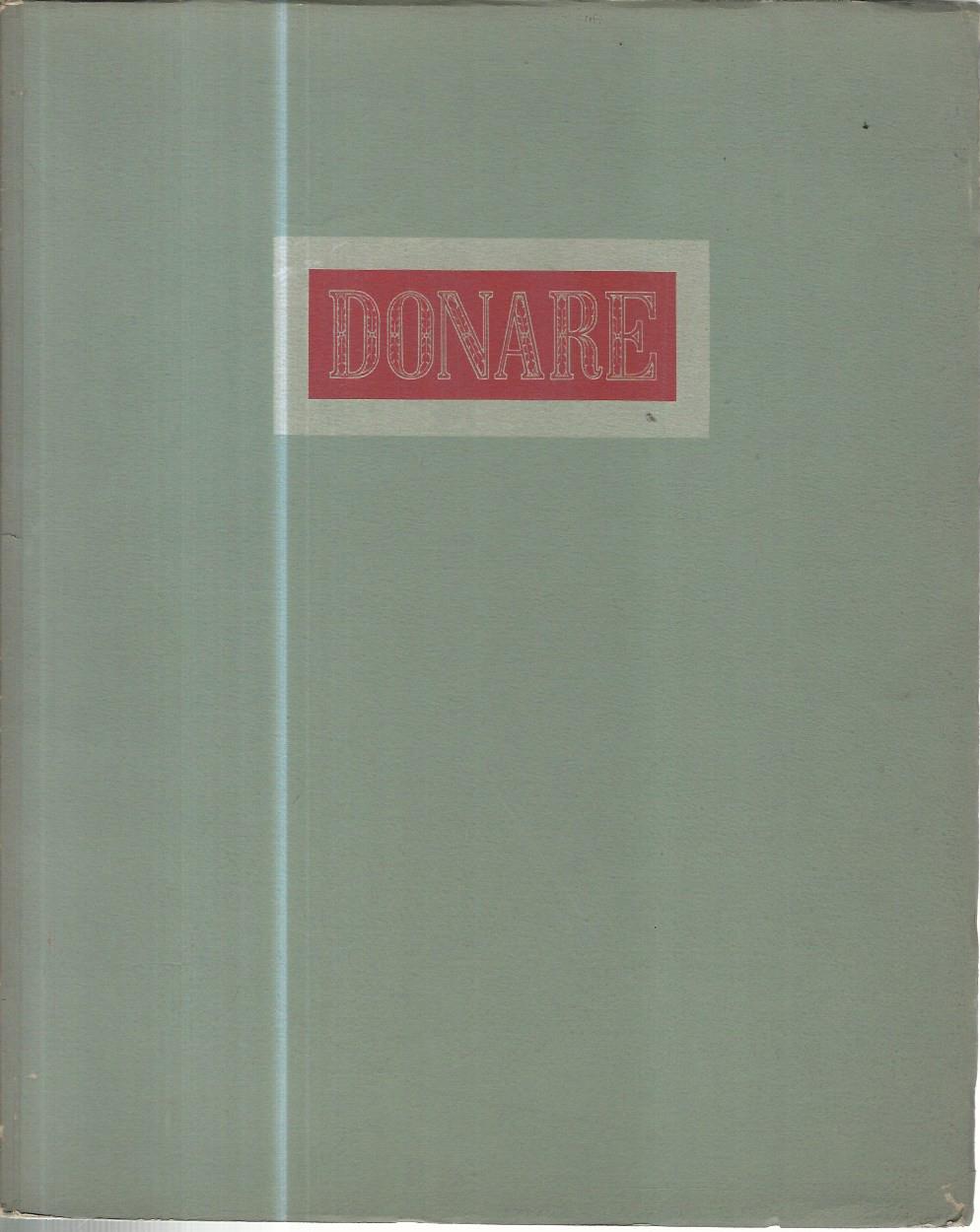 Donare - copertina