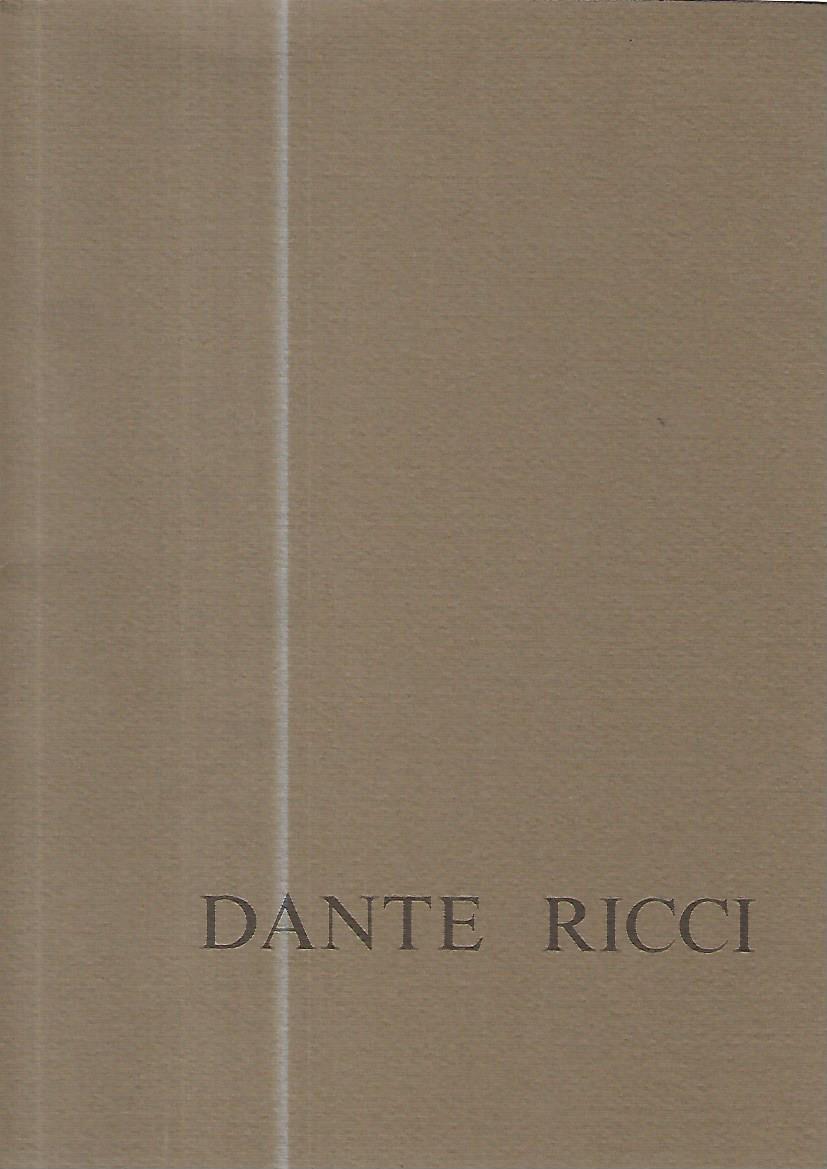 Dante Ricci a Montecassino - copertina