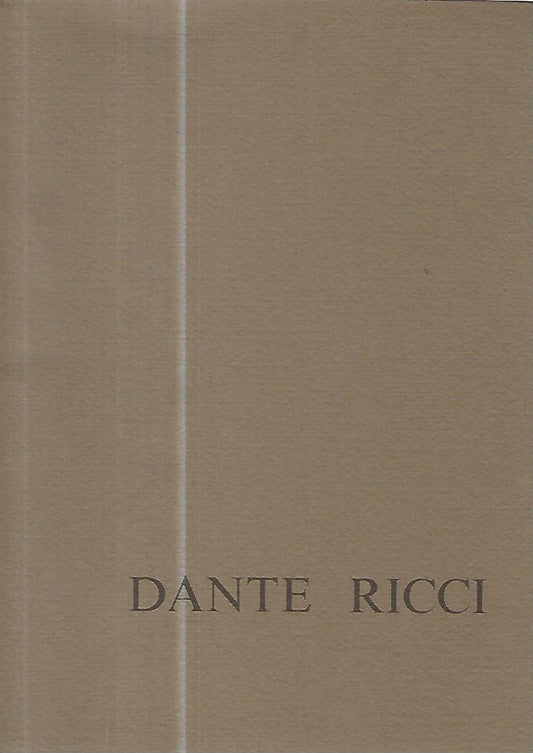 Dante Ricci a Montecassino - copertina