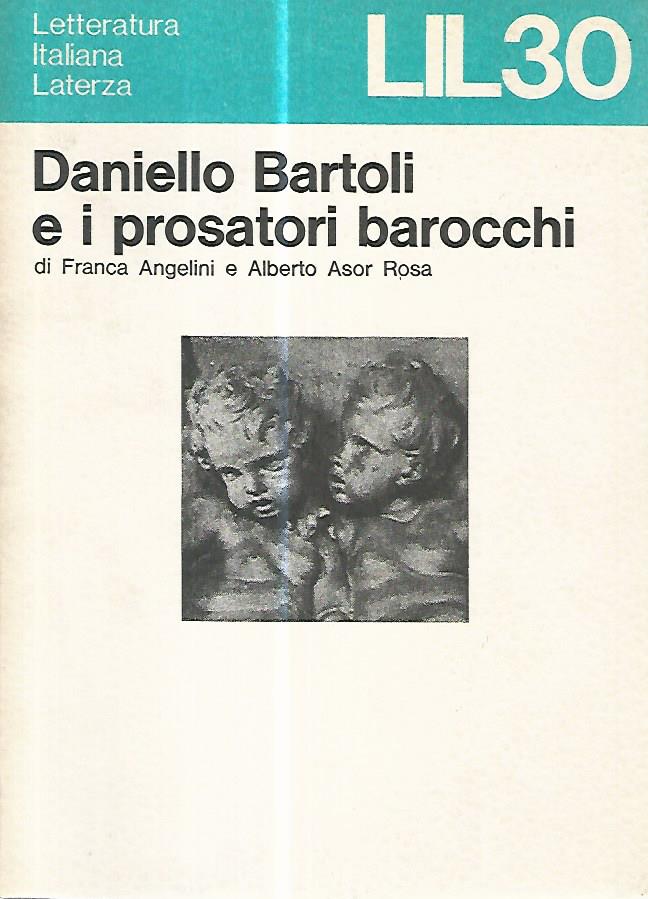 Daniello Bartoli e i prosatori barocchi - copertina