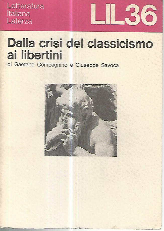 Dalla crisi del classicismo ai libertini - copertina