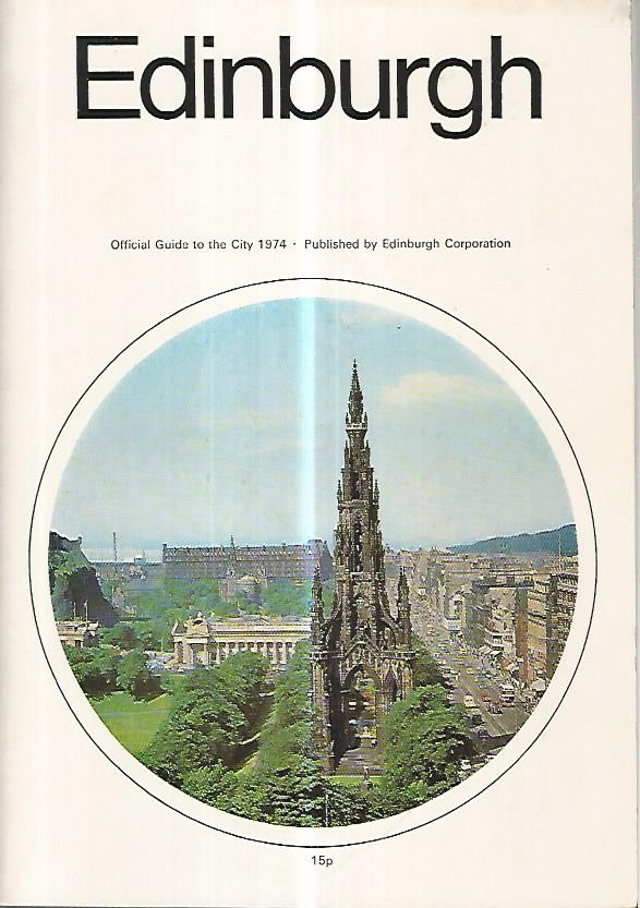 Edinburgh. Official guide to the city 1974 - copertina