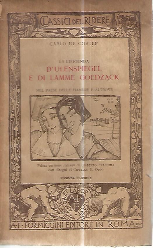 D'ulenspiegel e di lamme goedzack. Voll.1-2 - copertina