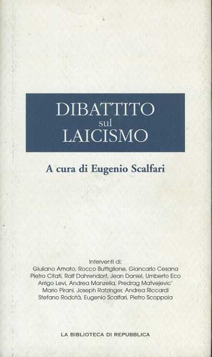 Dibattito sul laicismo - copertina