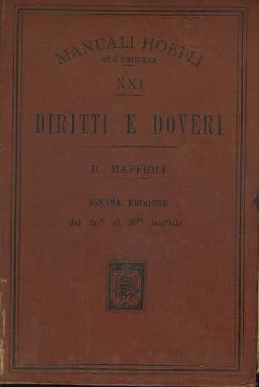 Diritti e doveri - copertina