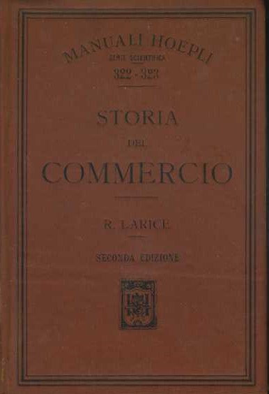 Storia del commercio - copertina