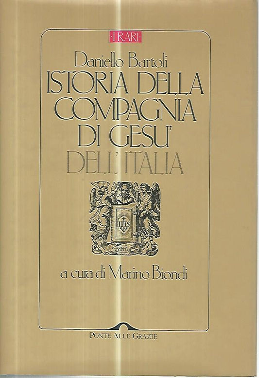 Istoria della compagnia di Gesù dell'Italia - copertina