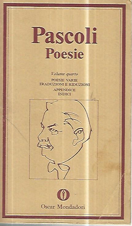Poesie. Voll 1-2-3-4 - copertina