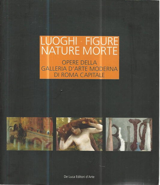 Luoghi figure nature morte. Opere della Galleria d'Arte Moderna di Roma Capitale - copertina