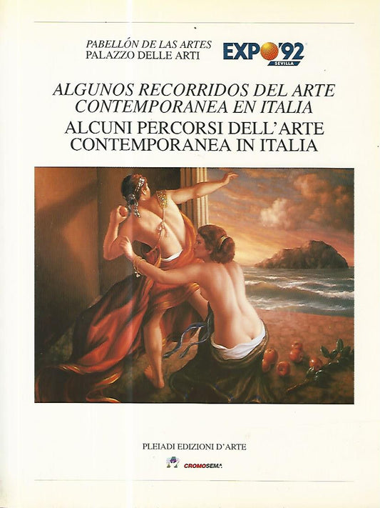 Algunos recorridos del arte contemporanea en Italia. Alcuni percorsi dell'arte contemporanea in Italia - copertina