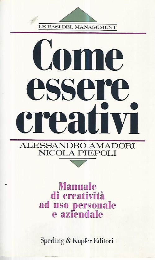Come essere creativi - copertina