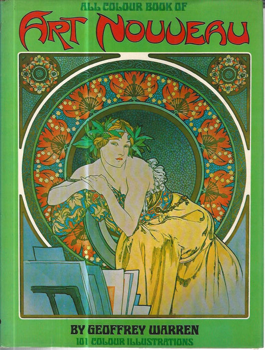 All colour book of art nouveau - copertina